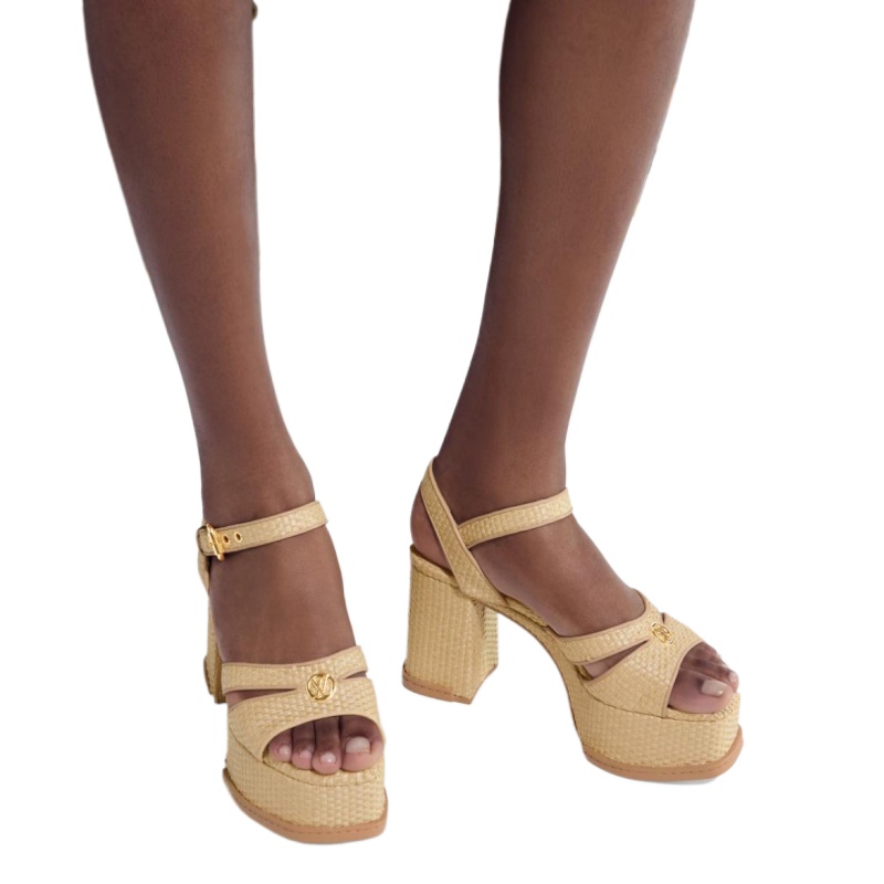 Louis Vuitton Maya Heeled Platform Sandal - Image 4